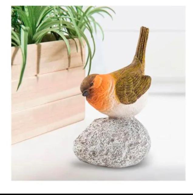 庭の鳥の彫像飾り樹脂彫刻バルコニーパティオデスクトップの鳥の置物, 6.5x6x12cm < インテリア/ライフ  庭の鳥の彫像飾り樹脂彫刻バルコニーパティオデスクトップの鳥の置物, 6.5x6x12cm  < インテリア/ライフの