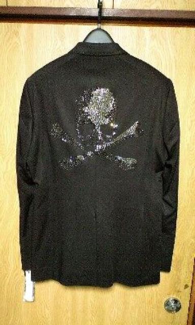 新品Roenロエン 豪華総スワロフスキースカルテーラードジャケット46 < ブランド  新品Roenロエン 豪華総スワロフスキースカルテーラードジャケット46 < ブランドの