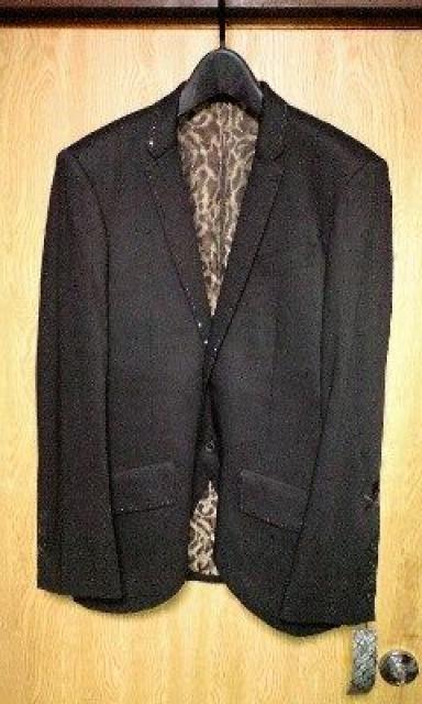 新品Roenロエン 豪華総スワロフスキースカルテーラードジャケット46 < ブランド  新品Roenロエン 豪華総スワロフスキースカルテーラードジャケット46 < ブランドの