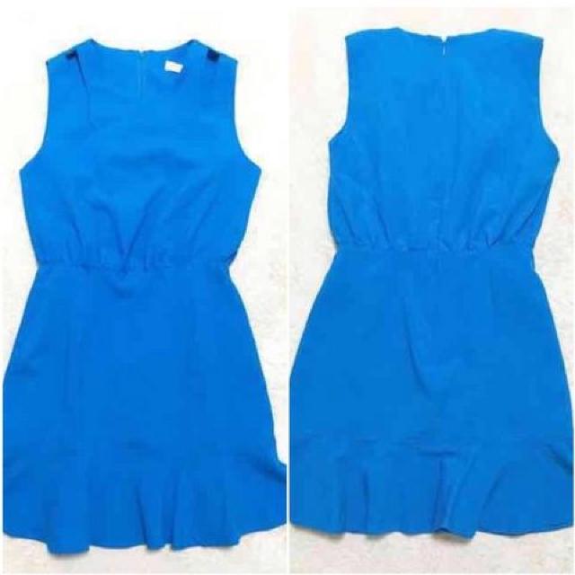 DABAgirl青ブルーオープンショルダーフレアワンピース韓国ドレス < 女性ファッション DABAgirl青ブルーオープンショルダーフレアワンピース韓国ドレス < 女性ファッションの