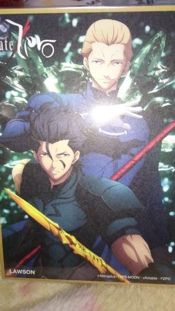 ■非売品■Fate/zero ディルムッド&ケイネスエルメロイ カラー色紙 < アニメ/コミック/キャラクター  ■非売品■Fate/zero ディルムッド&ケイネスエルメロイ カラー色紙  < アニメ/コミック/キャラクターの