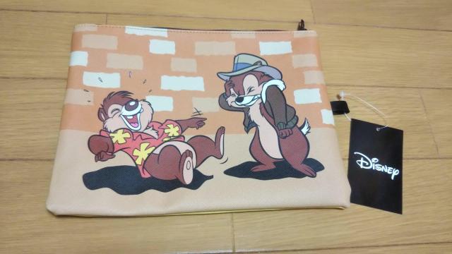 チップとデール フラットポーチ < アニメ/コミック/キャラクター チップとデール フラットポーチ < アニメ/コミック/キャラクターの