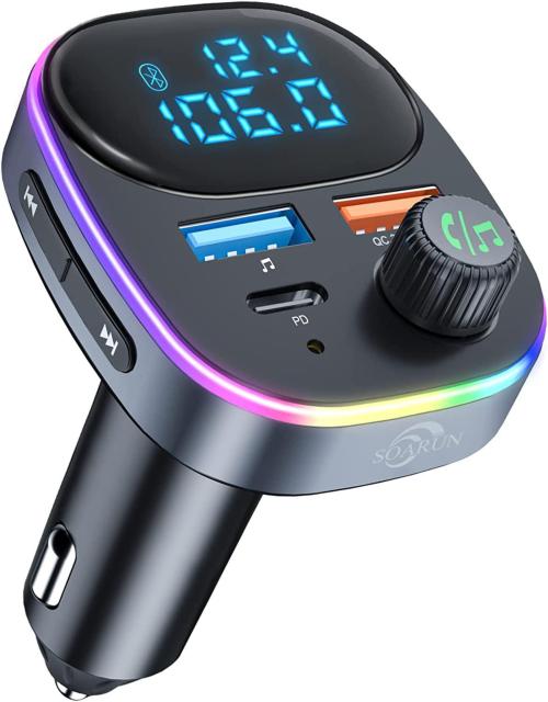 【Bluetooth5.3新登場】FMトランスミッター 車載充電器 QC3.0急速充電 PD20W対応 < 自動車/バイク 【Bluetooth5.3新登場】FMトランスミッター 車載充電器 QC3.0急速充電 PD20W対応 < 自動車/バイク