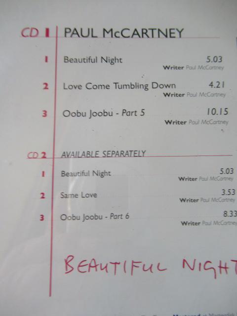 |[E}bJ[gj[@2gCD@u@Beautiful@Night@v  CD/DVD/rfI 