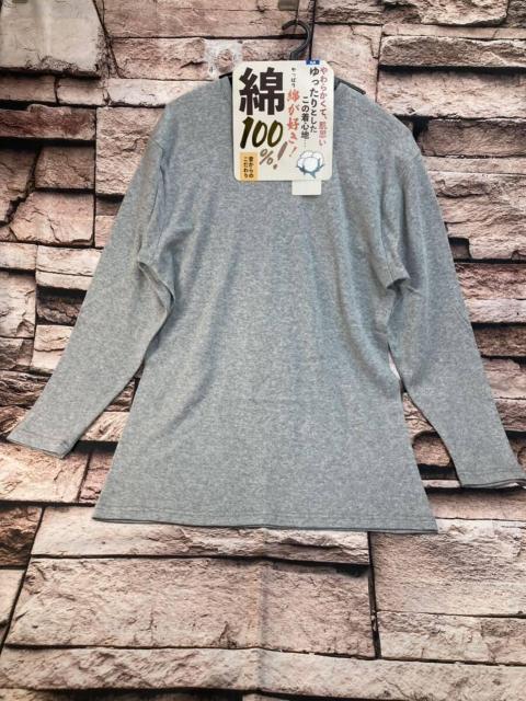 やわらかくて、肌思い!ゆったりとした着心地!昔からのこだわり、やっぱり綿が好き! 綿100%丸首シャツ(画像から)1枚 < 男性ファッション  やわらかくて、肌思い!ゆったりとした着心地!昔からのこだわり、やっぱり綿が好き! 綿100%丸首シャツ(画像から)1枚 < 男性ファッションの