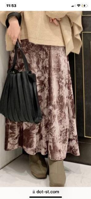 misty woman 素敵なベロアマーメイドスカート 新品タグ付き < ブランド misty woman 素敵なベロアマーメイドスカート 新品タグ付き < ブランドの