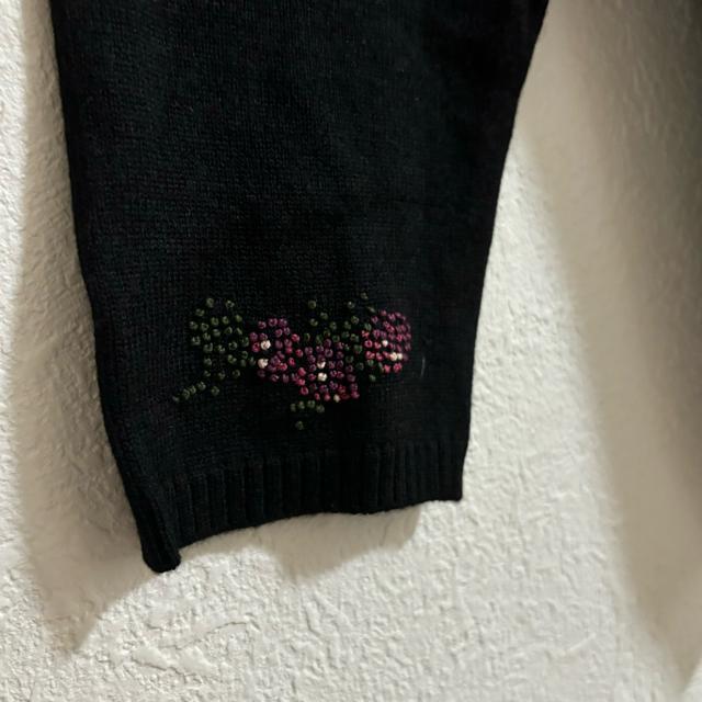 エル ELLE ニット セーター レディース 丸襟 花柄 無地 長袖 < ブランド エル ELLE ニット セーター レディース 丸襟 花柄 無地 長袖 < ブランドの