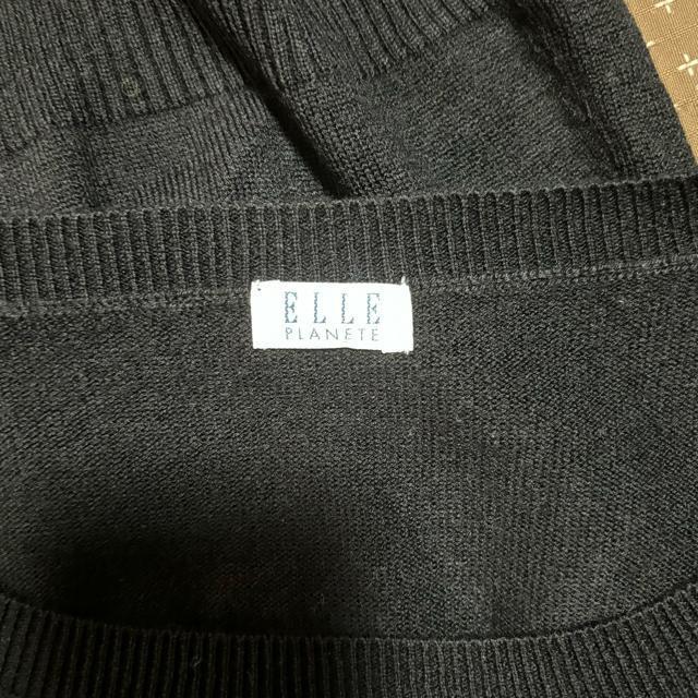 エル ELLE ニット セーター レディース 丸襟 花柄 無地 長袖 < ブランド エル ELLE ニット セーター レディース 丸襟 花柄 無地 長袖 < ブランドの