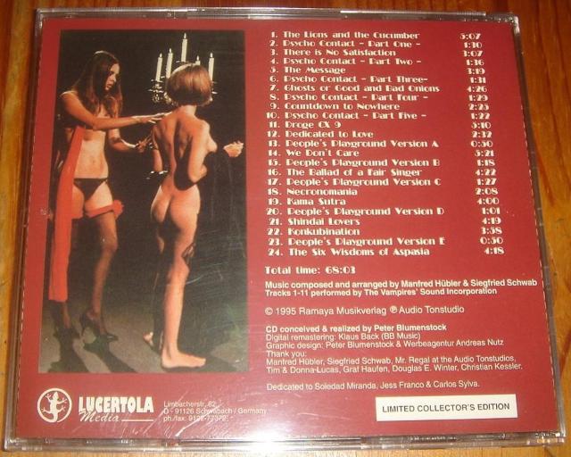 3 Films By Jess Franco ジェス・フランコ サウンドトラック CD < CD/DVD/ビデオ  3 Films By Jess Franco ジェス・フランコ サウンドトラック CD < CD/DVD/ビデオの