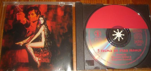 3 Films By Jess Franco ジェス・フランコ サウンドトラック CD < CD/DVD/ビデオ  3 Films By Jess Franco ジェス・フランコ サウンドトラック CD < CD/DVD/ビデオの