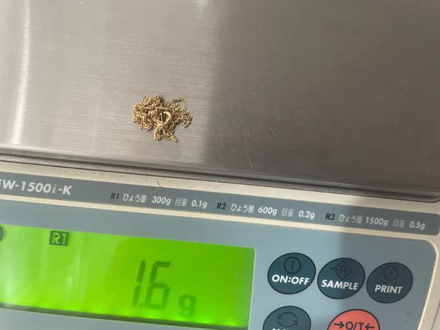 �l�b�N���X�@K18 �����Ǎ��󂠂�@�C�G���[�S�[���h�@�약2�ʃJ�b�g�@������40cm �A�W���J���t�@�d��1.6g ���Õi�@���i �� �����A�N�Z�T���[/���v�� 