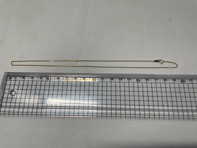 �l�b�N���X�@K18 �����Ǎ��󂠂�@�C�G���[�S�[���h�@�약2�ʃJ�b�g�@������40cm �A�W���J���t�@�d��1.6g ���Õi�@���i �� �����A�N�Z�T���[/���v�� 