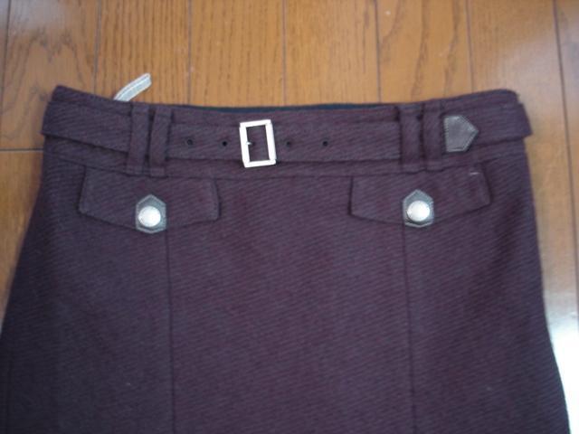 ★バーバリーブルーレーベル モヘヤウールデザインスカート★着用1度!超激安! < ブランド ★バーバリーブルーレーベル モヘヤウールデザインスカート★着用1度!超激安! < ブランドの