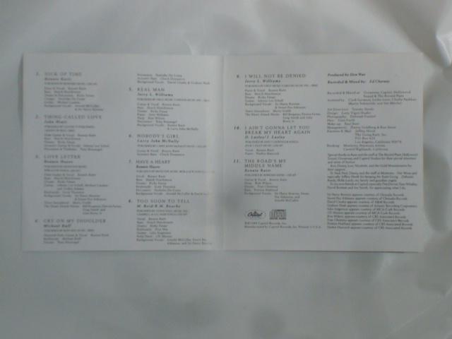 NICK OF TIME / Bonnie Raitt ACD  CD/DVD/rfI 