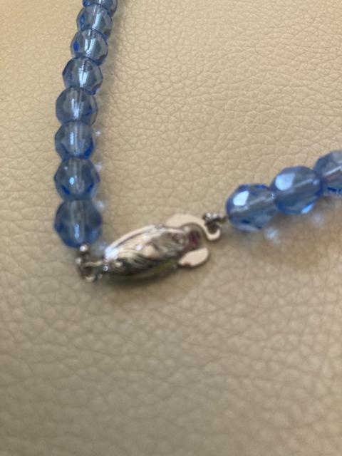 1588.ブルー系ビーズネックレス < 女性アクセサリー/時計  1588.ブルー系ビーズネックレス < 女性アクセサリー/時計の