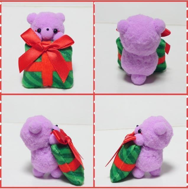ハンドメイド♪ポンポンマスコット『くまちゃんからのプレゼント』ライトパープル < ペット/手芸/園芸  ハンドメイド♪ポンポンマスコット『くまちゃんからのプレゼント』ライトパープル < ペット/手芸/園芸の