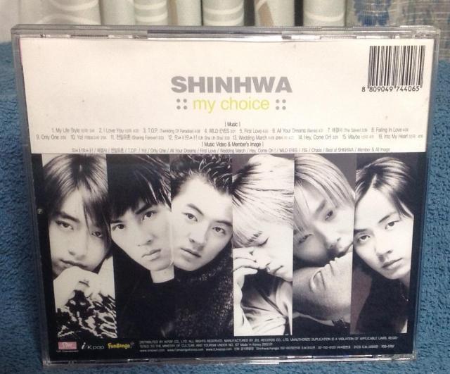 シンファ、マイチョイス、Shinhwa my choice CD+VCDの2枚組、選べる粗品付き!廃盤で希少品!送料無料です! < タレントグッズ  シンファ、マイチョイス、Shinhwa my choice CD+VCDの2枚組、選べる粗品付き!廃盤で希少品!送料無料です! < タレントグッズの
