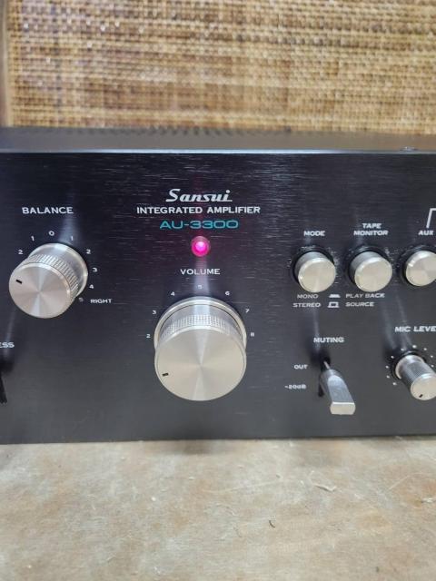 驚愕!超美品!コスト無視の完全レストアヴィンテージアンプ!サンスイAU-3300 < 家電/AV  驚愕!超美品!コスト無視の完全レストアヴィンテージアンプ!サンスイAU-3300 < 家電/AVの