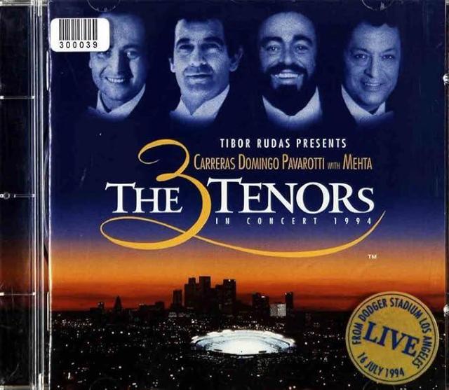 3 Tenors in Concert 1994.   No2-7   CD/DVD/rfI 