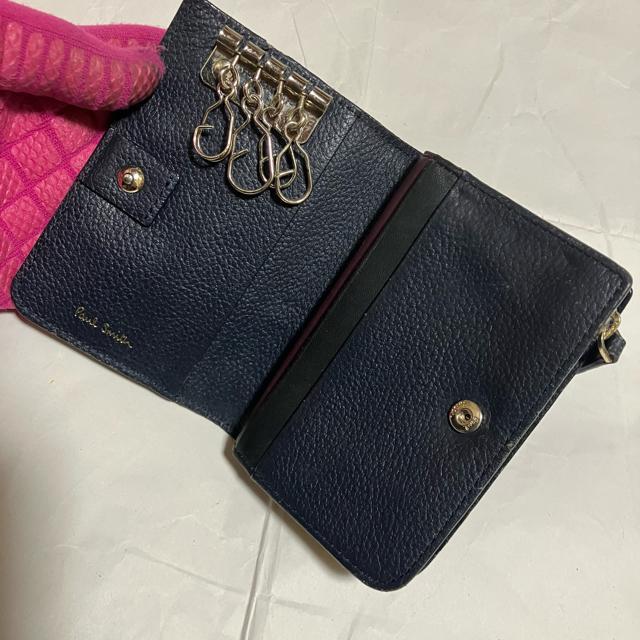 【Paul Smith / ポールスミス】 レザー / キーケース 小銭入れあり < ブランド 【Paul Smith / ポールスミス】 レザー / キーケース 小銭入れあり < ブランドの