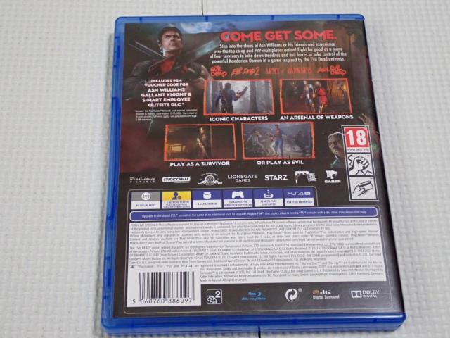 PS4EVIL DEAD THE GAME CO EUŁtE\tgt  Q[{/\tg 