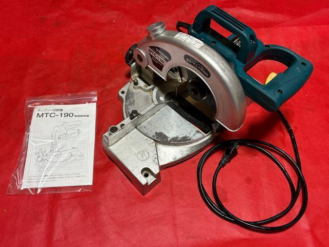 SHINKO チップソー切断機 MTC-190 取説付 動作品4526-05-2 < ペット/手芸/園芸 SHINKO チップソー切断機 MTC-190 取説付 動作品4526-05-2 < ペット/手芸/園芸の