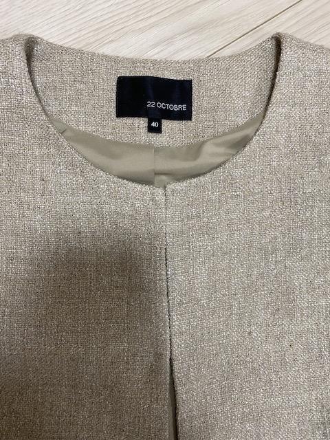 ★東京スタイル22octobreジャケット40★ < 女性ファッション ★東京スタイル22octobreジャケット40★ < 女性ファッションの