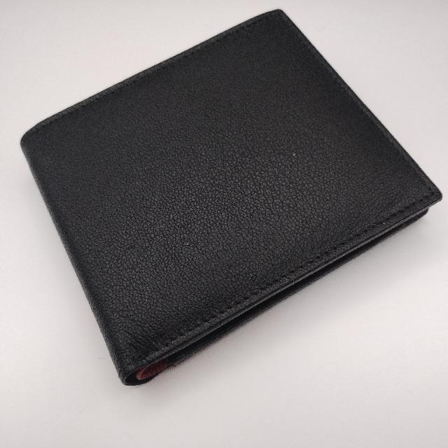 未使用★ラッフィナート 二つ折り財布 メンズ 本革 レザー 小銭入れ カード4枚 ブラック×レッド < 男性ファッション 未使用★ラッフィナート 二つ折り財布 メンズ 本革 レザー 小銭入れ カード4枚 ブラック×レッド < 男性ファッションの