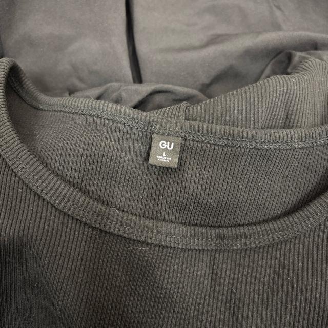 即決 GU ジーユー バブルヘムワンピース ブラック < ブランド 即決 GU ジーユー バブルヘムワンピース ブラック < ブランドの