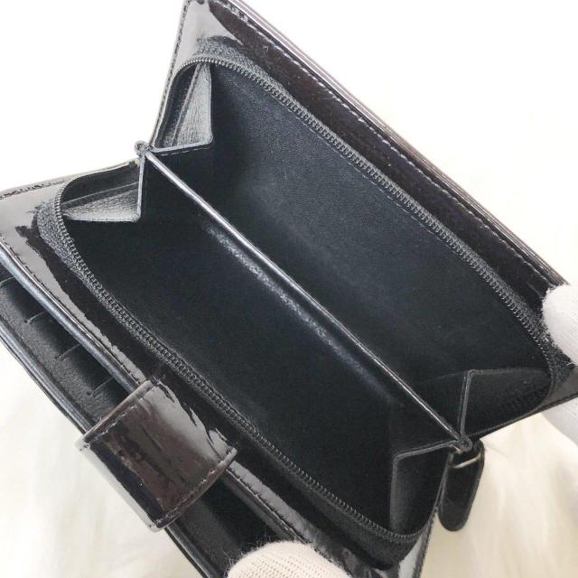 【美品】CHANEL シャネル 二つ折り財布 折り財布 カメリア ココマーク パテントレザー < ブランド 【美品】CHANEL シャネル 二つ折り財布 折り財布 カメリア ココマーク パテントレザー < ブランドの