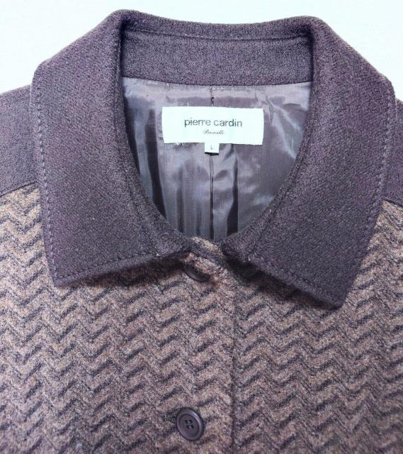 美品★ピエールカルダン★レディース★ウールジャケット★パターンカットコート★Lサイズ★ユニセックスジャケット★可愛い★送料無料 < 女性ファッション 美品★ピエールカルダン★レディース★ウールジャケット★パターンカットコート★Lサイズ★ユニセックスジャケット★可愛い★送料無料 < 女性ファッションの