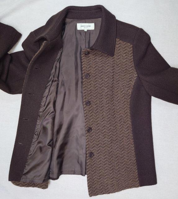 美品★ピエールカルダン★レディース★ウールジャケット★パターンカットコート★Lサイズ★ユニセックスジャケット★可愛い★送料無料 < 女性ファッション 美品★ピエールカルダン★レディース★ウールジャケット★パターンカットコート★Lサイズ★ユニセックスジャケット★可愛い★送料無料 < 女性ファッションの