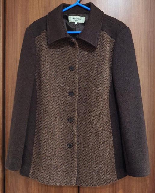 美品★ピエールカルダン★レディース★ウールジャケット★パターンカットコート★Lサイズ★ユニセックスジャケット★可愛い★送料無料 < 女性ファッション 美品★ピエールカルダン★レディース★ウールジャケット★パターンカットコート★Lサイズ★ユニセックスジャケット★可愛い★送料無料 < 女性ファッションの
