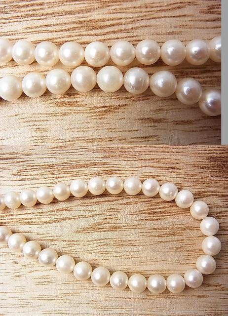 500円スタ★【天然】本真珠 ネックレス 6.2mm珠 シルバー刻印有(2)USED < 女性アクセサリー/時計 500円スタ★【天然】本真珠 ネックレス 6.2mm珠 シルバー刻印有(2)USED < 女性アクセサリー/時計の