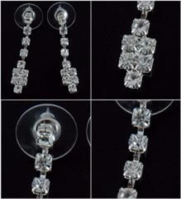 お水ageha♪ドレスに ゴージャスRich ライスト ネックレス&ピアス 3点セット < 女性アクセサリー/時計  お水ageha♪ドレスに ゴージャスRich ライスト ネックレス&ピアス 3点セット < 女性アクセサリー/時計の