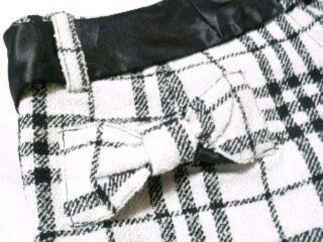 リボンベルト付♪バックリボンポケット チェック柄 ショーパン < 女性ファッション リボンベルト付♪バックリボンポケット チェック柄 ショーパン < 女性ファッションの