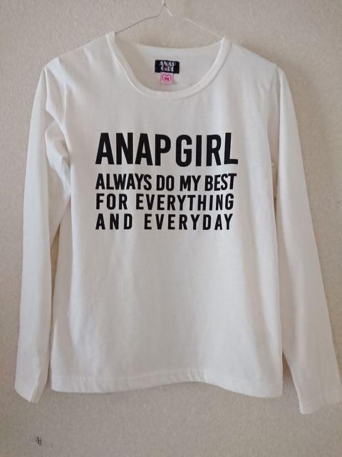 ANAPGIRL★MロンTwhite ★長袖 < ブランド ANAPGIRL★MロンTwhite ★長袖 < ブランドの