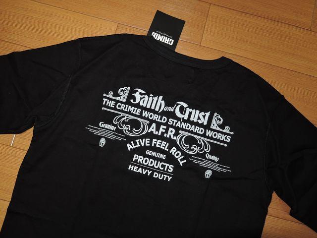 新品CRIMIEクライミー7分丈カットソーS黒VネックロンTシャツ < ブランド 新品CRIMIEクライミー7分丈カットソーS黒VネックロンTシャツ < ブランドの
