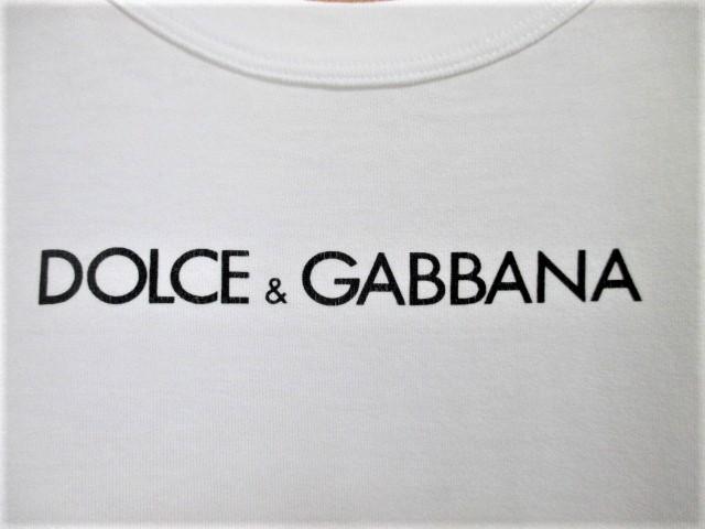☆ドルチェアンドガッバーナ ドルガバ プリント ロゴ Tシャツ 半袖 /メンズ/44 < ブランド  ☆ドルチェアンドガッバーナ ドルガバ プリント ロゴ Tシャツ 半袖 /メンズ/44 < ブランドの