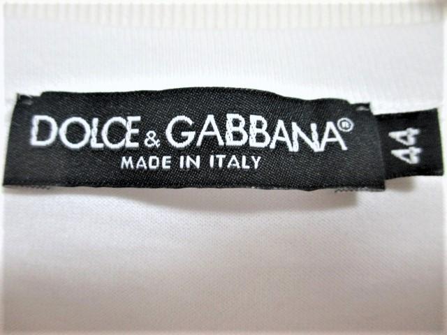 ☆ドルチェアンドガッバーナ ドルガバ プリント ロゴ Tシャツ 半袖 /メンズ/44 < ブランド  ☆ドルチェアンドガッバーナ ドルガバ プリント ロゴ Tシャツ 半袖 /メンズ/44 < ブランドの