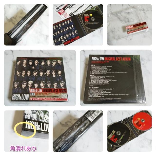 HiGH&LOW ORIGINAL BEST ALBUM (2CD+DVD)★中古品 < タレントグッズ  HiGH&LOW ORIGINAL BEST ALBUM (2CD+DVD)★中古品 < タレントグッズの