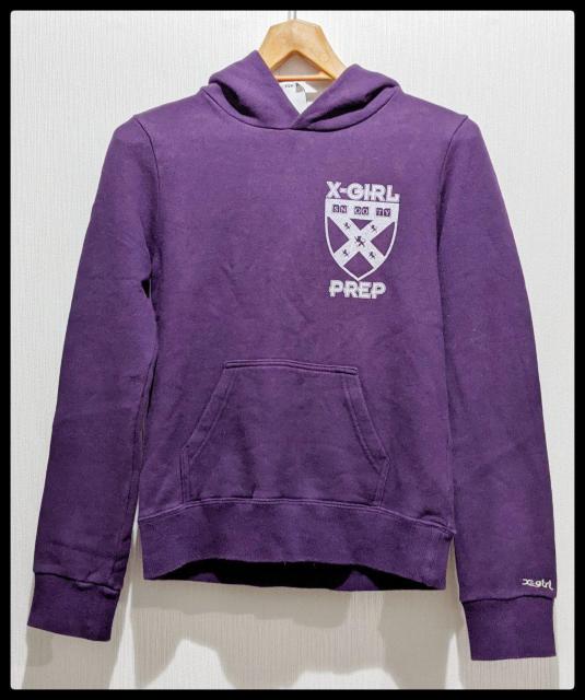 エックスガール★X?GIRL★パーカー★トレーナー★Sサイズ★紫★x?girl★まとめ買い歓迎★ < ブランド  エックスガール★X?GIRL★パーカー★トレーナー★Sサイズ★紫★x?girl★まとめ買い歓迎★ < ブランドの