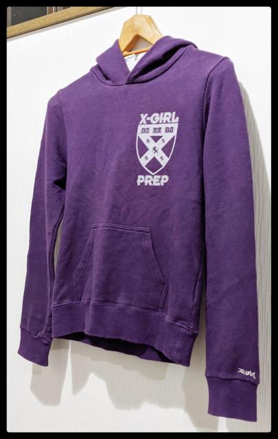 エックスガール★X?GIRL★パーカー★トレーナー★Sサイズ★紫★x?girl★まとめ買い歓迎★ < ブランド  エックスガール★X?GIRL★パーカー★トレーナー★Sサイズ★紫★x?girl★まとめ買い歓迎★ < ブランドの
