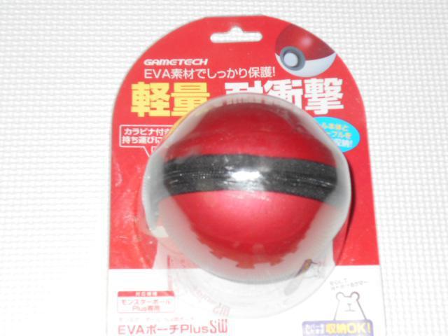 SWITCH★モンスターボールPlus用ポーチ EVAポーチPlusSW レッド < ゲーム本体/ソフト  SWITCH★モンスターボールPlus用ポーチ EVAポーチPlusSW レッド  < ゲーム本体/ソフトの