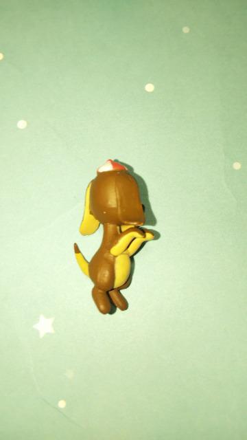 詳細不明レトロ風帽子を被った犬ミニフィギュアサイズ約3cm < ホビー  詳細不明レトロ風帽子を被った犬ミニフィギュアサイズ約3cm < ホビーの