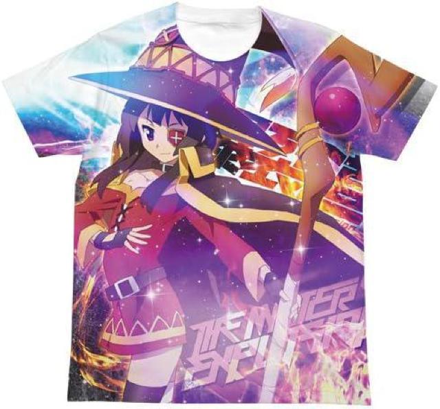 コスパ この素晴らしい世界に祝福を! めぐみん フルグラフィックTシャツ Mサイズ < アニメ/コミック/キャラクター  コスパ この素晴らしい世界に祝福を! めぐみん フルグラフィックTシャツ Mサイズ  < アニメ/コミック/キャラクターの