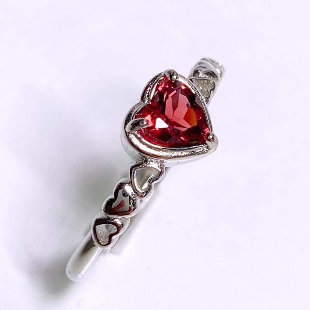 最高級ガーネット ハートカットリング 0.5ct フリーサイズ < 女性アクセサリー/時計  最高級ガーネット ハートカットリング 0.5ct フリーサイズ  < 女性アクセサリー/時計の