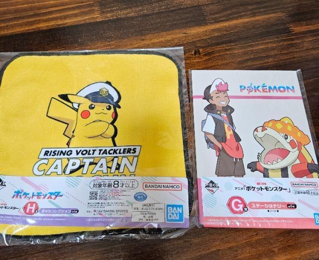 タオルコレクション ステーショナリー ノート ポケットモンスター ポケモン 一番くじ G賞 H賞 < アニメ/コミック/キャラクター  タオルコレクション ステーショナリー ノート ポケットモンスター ポケモン 一番くじ G賞 H賞  < アニメ/コミック/キャラクターの