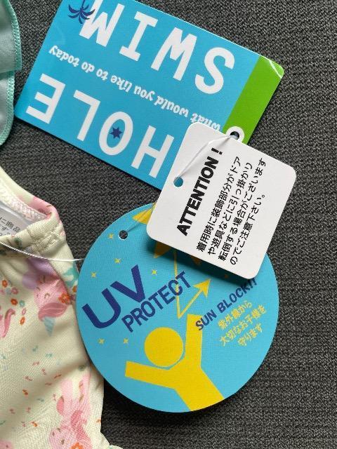 ♯新品♯UVプロテクト SUNblock  ワンピース 水着 80  ☆☆☆可愛いユニコーン柄   CG < キッズ/ベビー  ♯新品♯UVプロテクト SUNblock  ワンピース 水着 80  ☆☆☆可愛いユニコーン柄   CG < キッズ/ベビーの