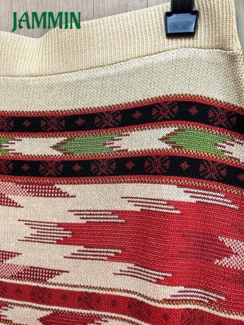 アジアン柄ニットスカート ニットスカート アジアン エスニック ヒッピー < 女性ファッション アジアン柄ニットスカート ニットスカート アジアン エスニック ヒッピー < 女性ファッションの